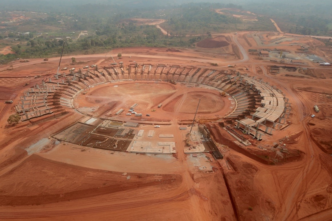 Vue à l’aide d’un drone