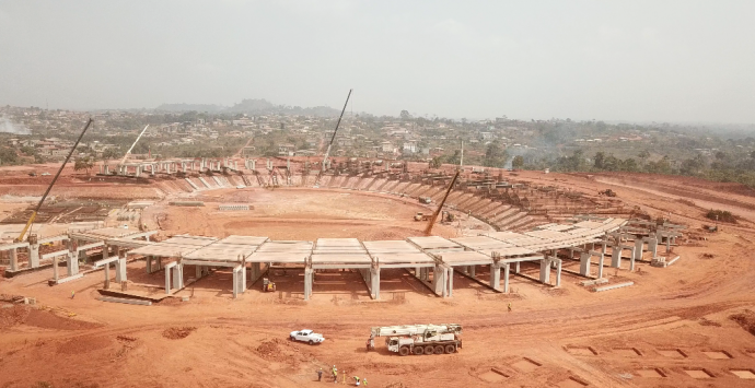 Construction du complexe sportif de Yaoundé à OLEMBE : Rapport de ...